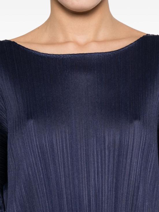 26SS 플리츠플리즈 롱 원피스 PP66JH116 78 Blue - PLEATS PLEASE