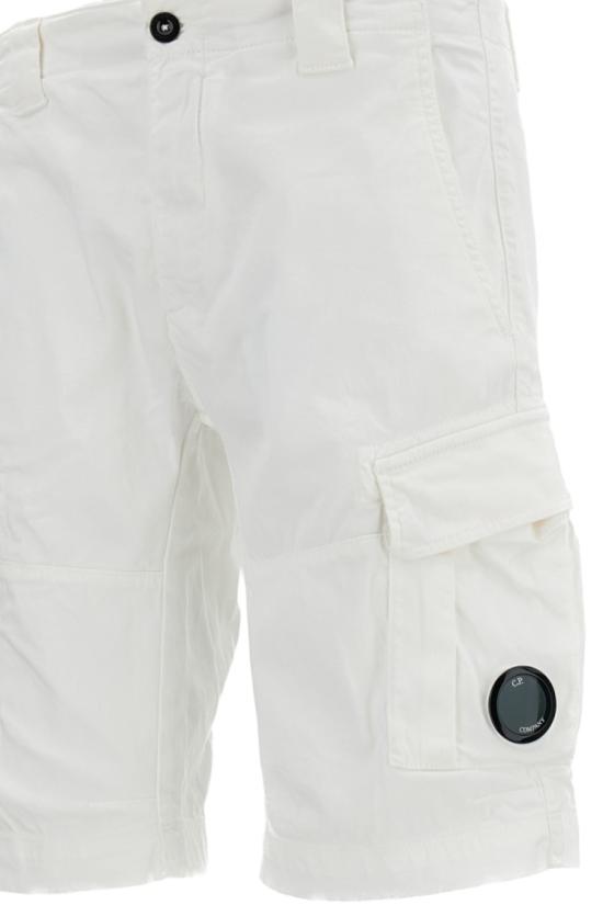 26SS 씨피 컴퍼니 숏팬츠 RSCMBE746A005694G103 White - C.P. COMPANY