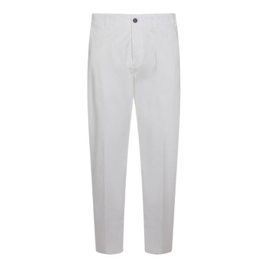 26SS 일레븐티 스트레이트 팬츠 M75PANM01TET0M01901 White