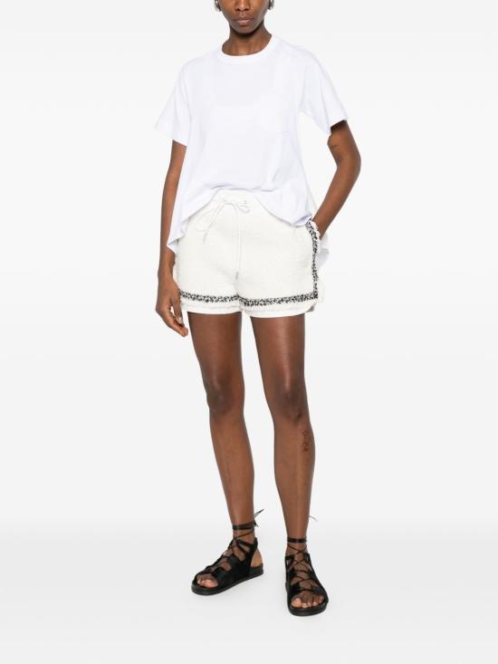26SS 사카이 숏팬츠 26 08323 151 White - SACAI