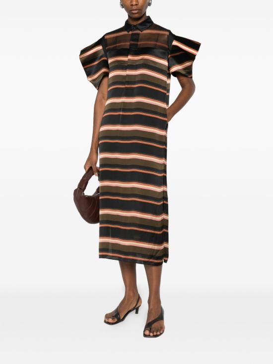 26SS 사카이 롱 원피스 26 08371 727 Kaki - SACAI