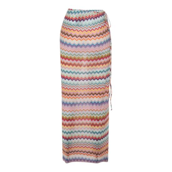 26SS 미소니 스커트 MC26SH02BR014FSM9WV Pink - MISSONI