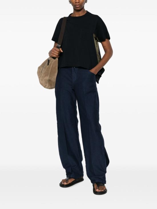 26SS 사카이 반팔 티셔츠 26 08404 212 Kaki - SACAI