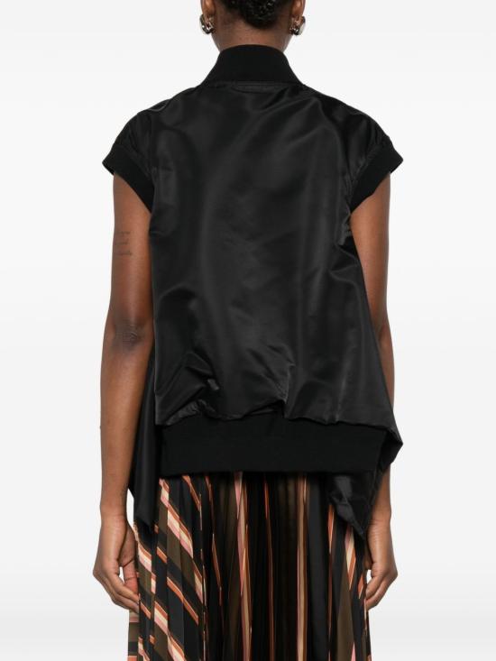 26SS 사카이 스웨터 26 08305 001 Black - SACAI