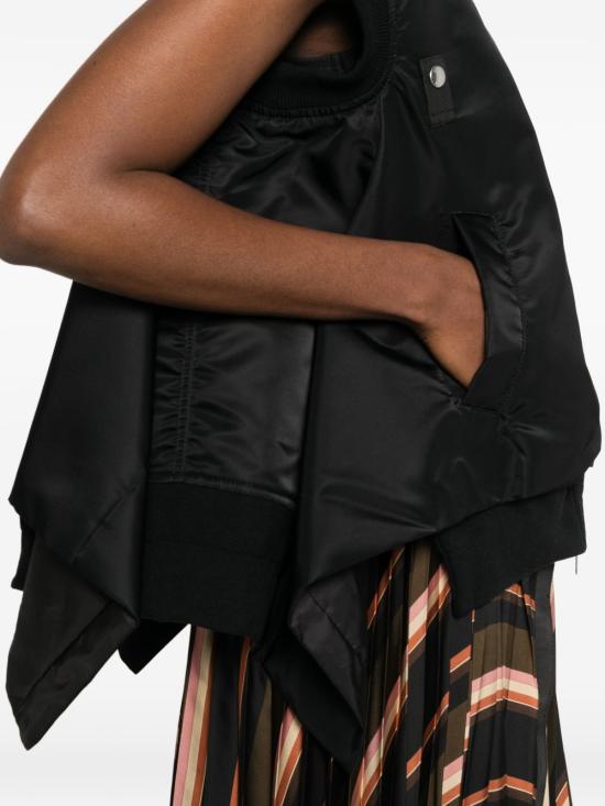 26SS 사카이 스웨터 26 08305 001 Black - SACAI