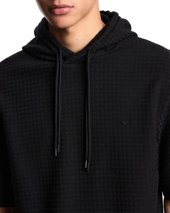 26SS 엠포리오 아르마니 반팔 티셔츠 EM003143 AF13700 297 Black - EMPORIO ARMANI