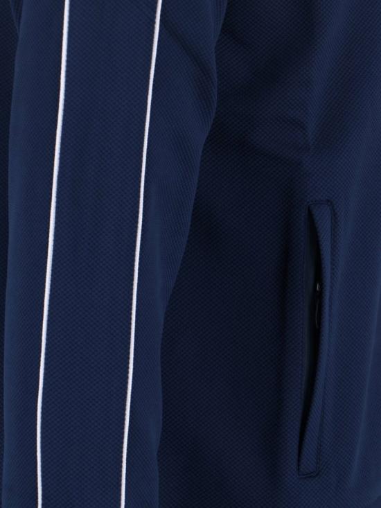 26SS 카사블랑카 집업 니트 M SP26 JTP 391 01NAVY Blue - CASABLANCA