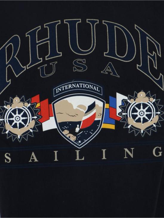 26SS 루드 반팔 티셔츠 RHPS26TT100123167 Black - RHUDE