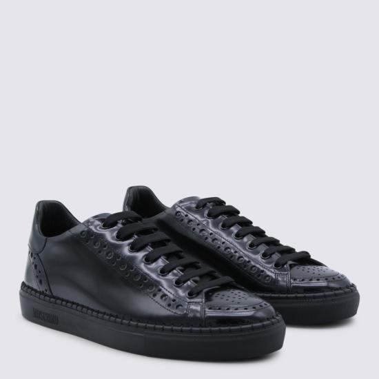 26SS 모스키노 스니커즈 MB15312G0OGB0000 Black - MOSCHINO