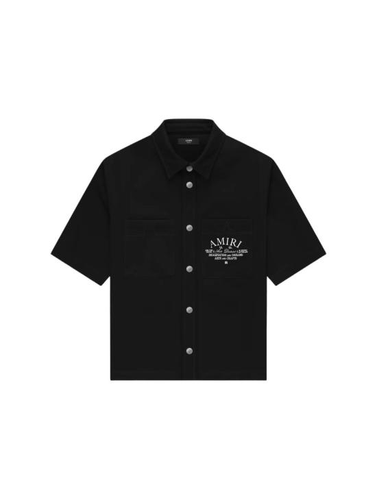  아미리 반팔 셔츠 PS24MSS020 205 Black