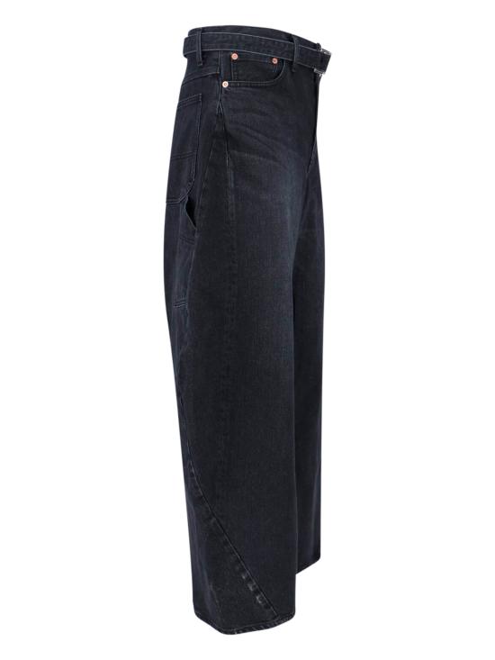 26SS 사카이 데님 팬츠 26 03930M 001 Black - SACAI