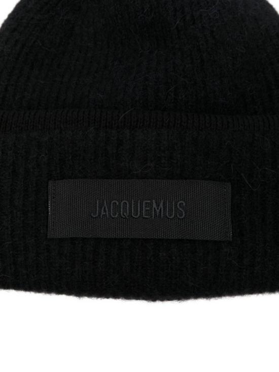 25FW 자크뮈스 비니 ACU00666 AK00227 990 Black - JACQUEMUS