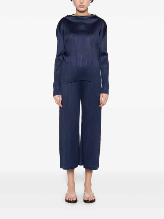 26SS 플리츠플리즈 민소매 티셔츠 PP66JK111 78 Blue - PLEATS PLEASE