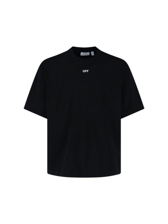 26SS 오프화이트 반팔 티셔츠 44MAA120S26J004001BLACK Black