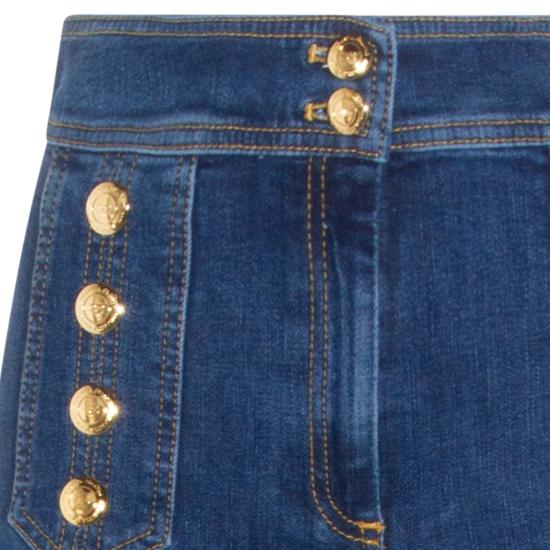 26SS 엘리자베타프랜치 데님 PJ19D61E2104 Green - ELISABETTA FRANCHI