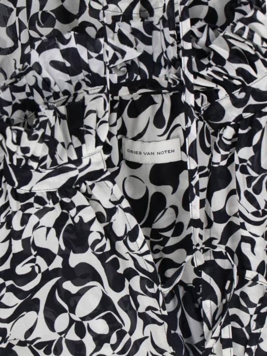 26SS 드리스 반 노튼 탑 130716 3006900 Black - DRIES VAN NOTEN