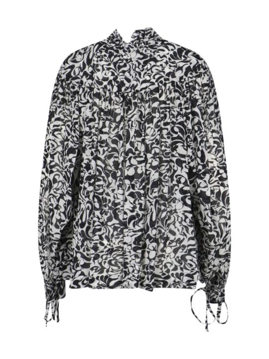 26SS 드리스 반 노튼 블라우스 130716 3006900 Black - DRIES VAN NOTEN