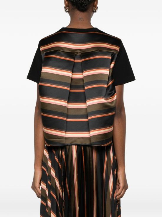 26SS 사카이 반팔 티셔츠 26 08378 727 Kaki - SACAI