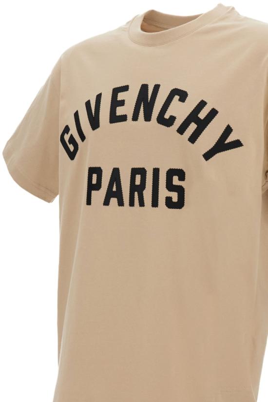 26SS 지방시 반팔 티셔츠 BM71NK3YRS255 Neutrals - GIVENCHY