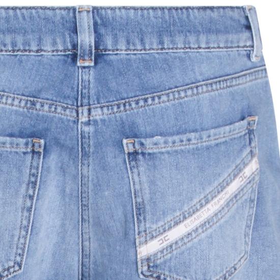 26SS 엘리자베타프랜치 데님 팬츠 PJ21I61E2192 Blue - ELISABETTA FRANCHI