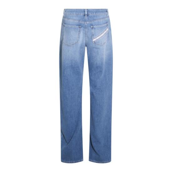 26SS 엘리자베타프랜치 데님 팬츠 PJ21I61E2192 Blue - ELISABETTA FRANCHI