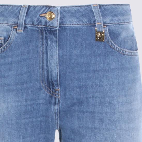 26SS 엘리자베타프랜치 데님 팬츠 PJ21I61E2192 Blue - ELISABETTA FRANCHI