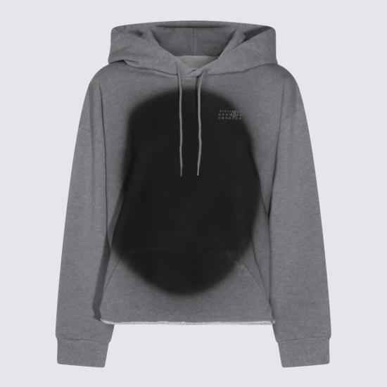 26SS MM6 메종마르지엘라 후드 티셔츠 S52GU0252S25337853M Grey - MM6 MAISON MARGIELA