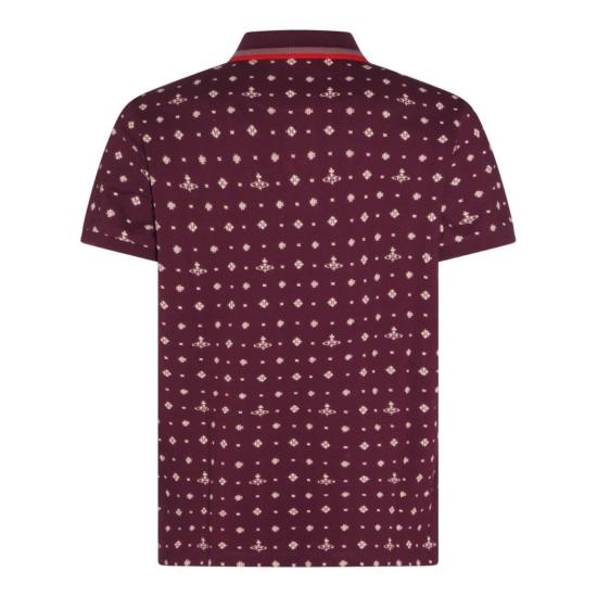 26SS 비비안웨스트우드 클래식 ORB 로고 반팔 폴로 카라티 2H01000UJ00AVO201 Purple - VIVIENNE WESTWOOD