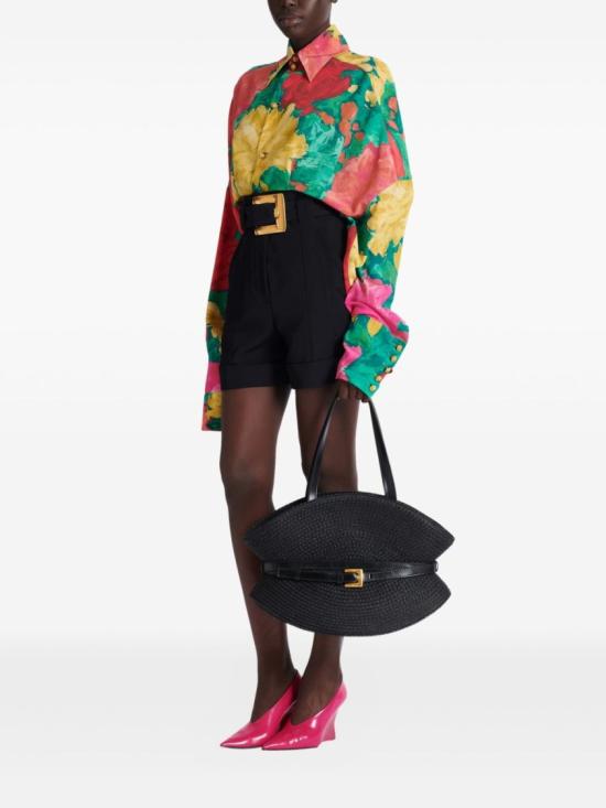 26SS 발망 숄더백 GN1DQ023TFRF 0PA Black - BALMAIN