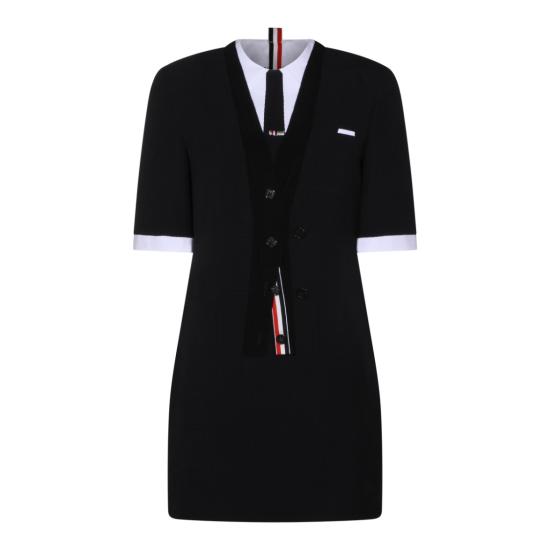 26SS 톰브라운 미디 원피스 FDSF33E06455001 Black