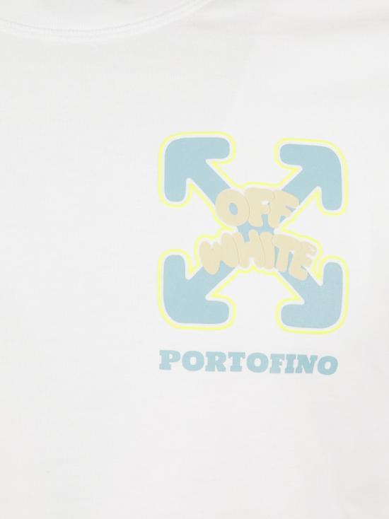 25FW 오프화이트 반팔 티셔츠 OWAA090T25JER00U0140 White - OFF WHITE