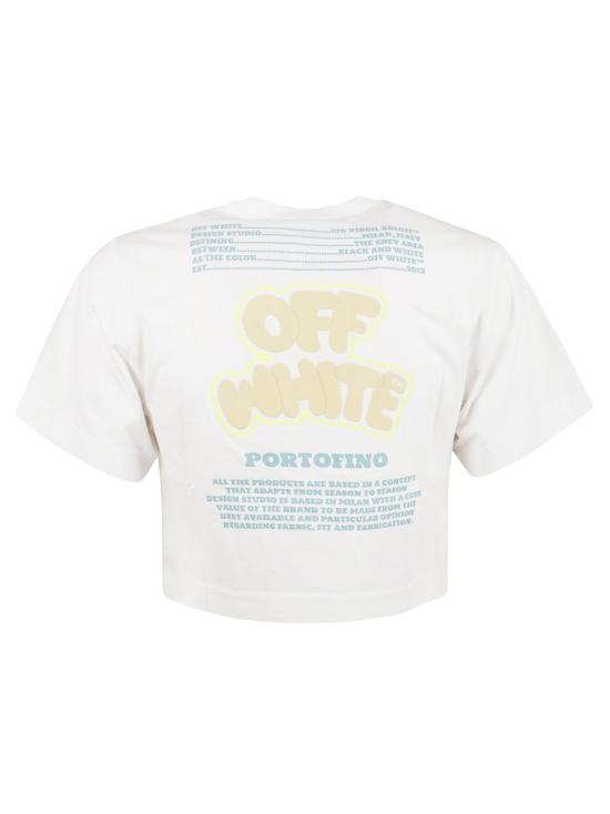25FW 오프화이트 반팔 티셔츠 OWAA090T25JER00U0140 White - OFF WHITE