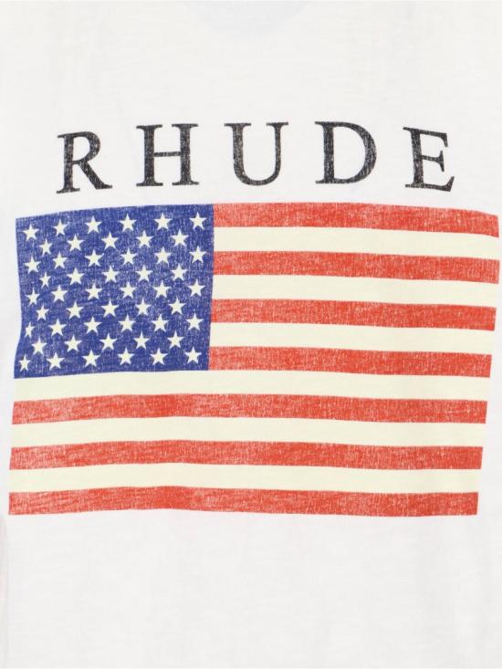 26SS 루드 반팔 티셔츠 RHPS26TT230123166 White - RHUDE