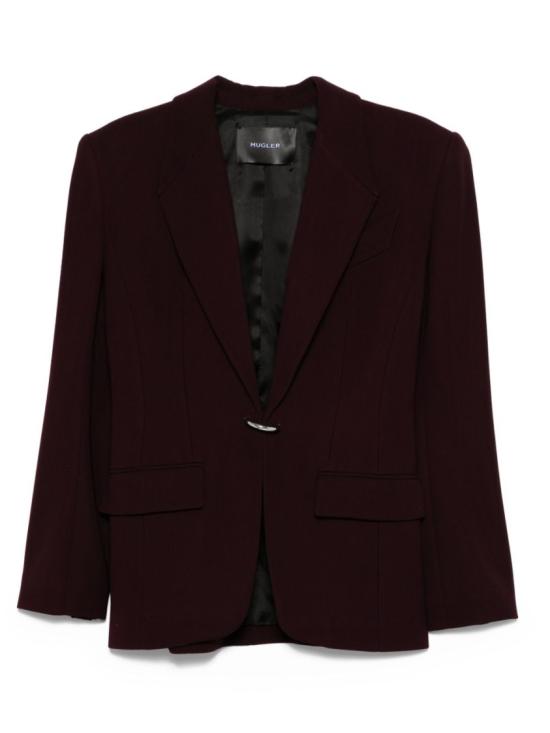 25FW 뮈글러 수트 자켓 25F1VE0418196 3402 Black