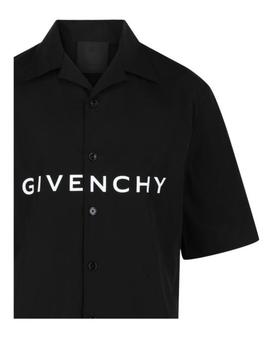  지방시 반팔 셔츠 BM60T5 1YC8 001 00002 38 Black - GIVENCHY