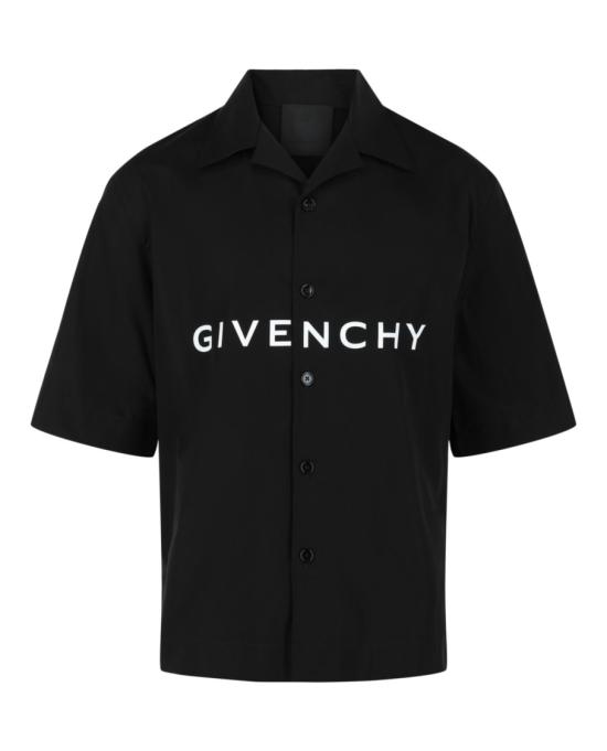  지방시 반팔 셔츠 BM60T5 1YC8 001 00002 38 Black