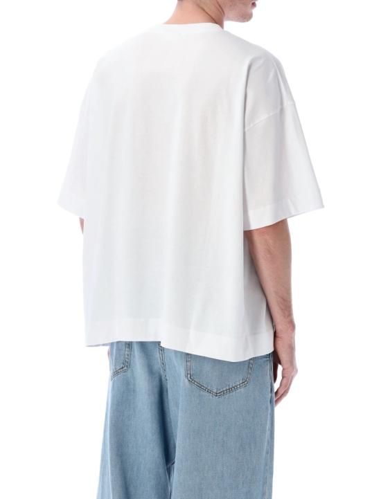26SS 드리스 반 노튼 반팔 티셔츠 0211113603 White - DRIES VAN NOTEN