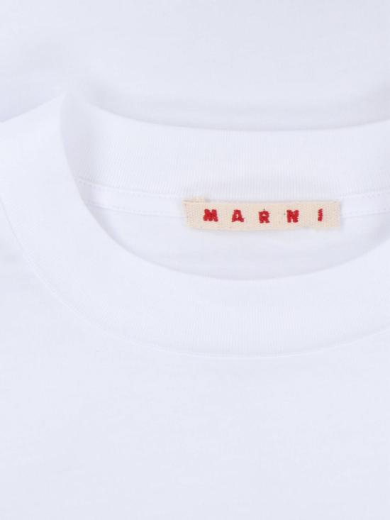 26SS 마르니 반팔 티셔츠 THJE0333P5 USCX42SLW01 White - MARNI
