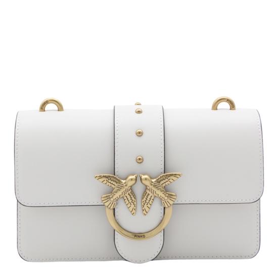 26SS 핑코 숄더백 105856A0F1Z14Q White