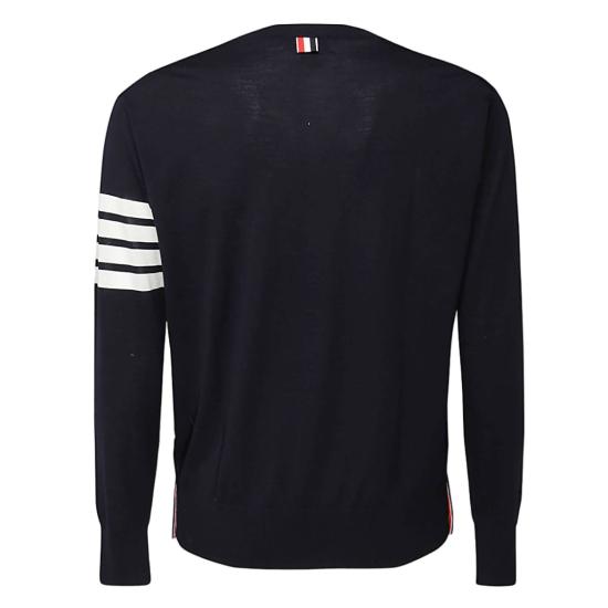 25FW 톰브라운 니트웨어 MKA002AY1014415 Black - THOM BROWNE