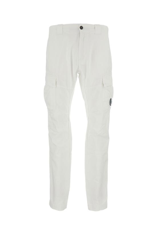 26SS 씨피 컴퍼니 스트레치 새틴 카고 팬츠 RSCMPA743A005694G103 White