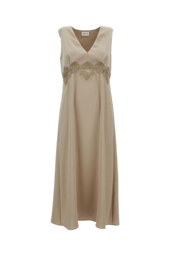 26SS 파로쉬 롱 원피스 D726133PAKY004 Neutrals