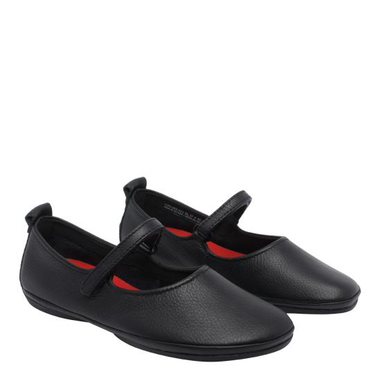 26SS 캠퍼 플랫 슈즈 K201365 RIGHT 021 Black - CAMPER