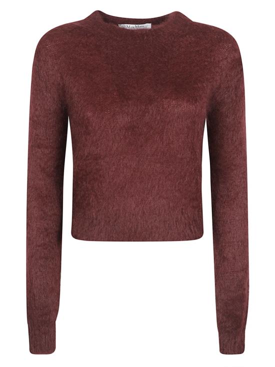 25FW 막스마라 스웨터 2521366263600 003 Burgundy