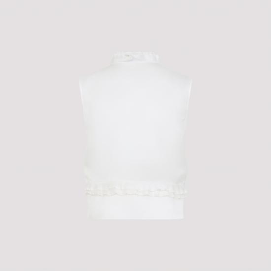 26SS 알베르타 페레티 민소매 티셔츠 A08051619 White - ALBERTA FERRETTI