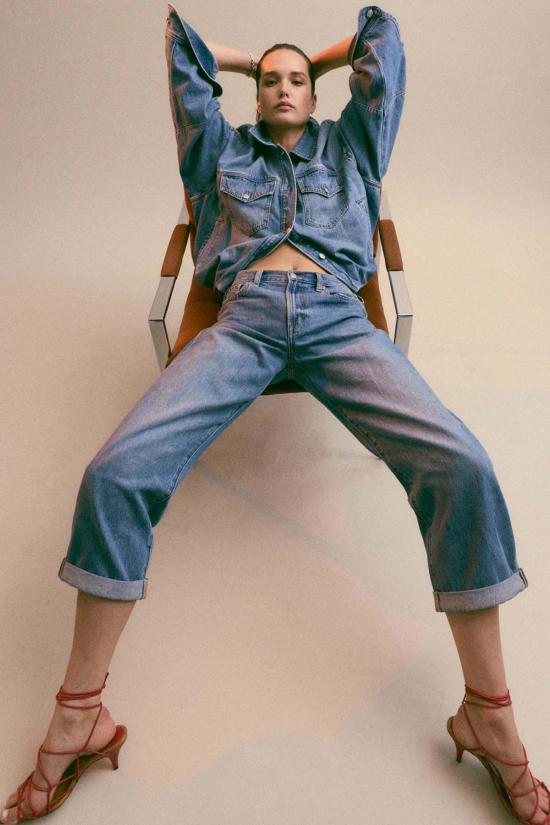  피스톨라 데님 팬츠 도니 보이프렌드 진 - PISTOLA