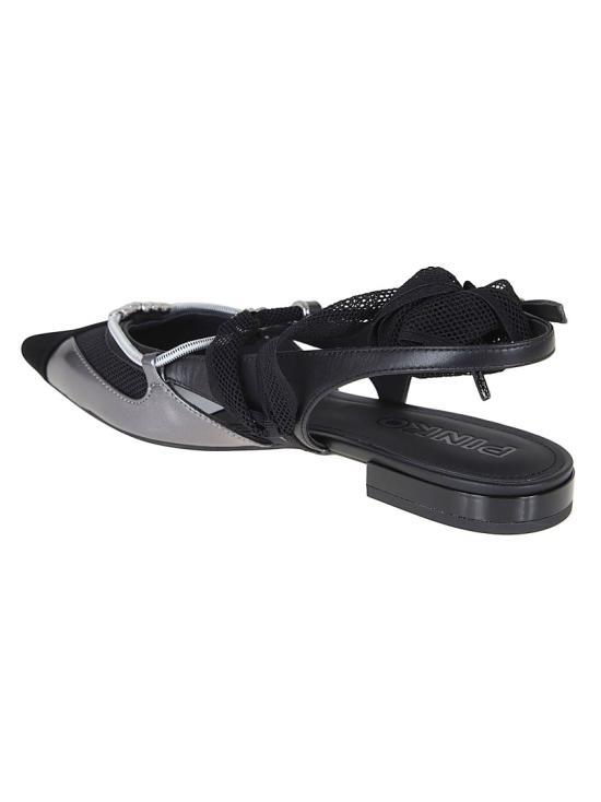 26SS 핑코 플랫 슈즈 SD0547P003 Black - PINKO