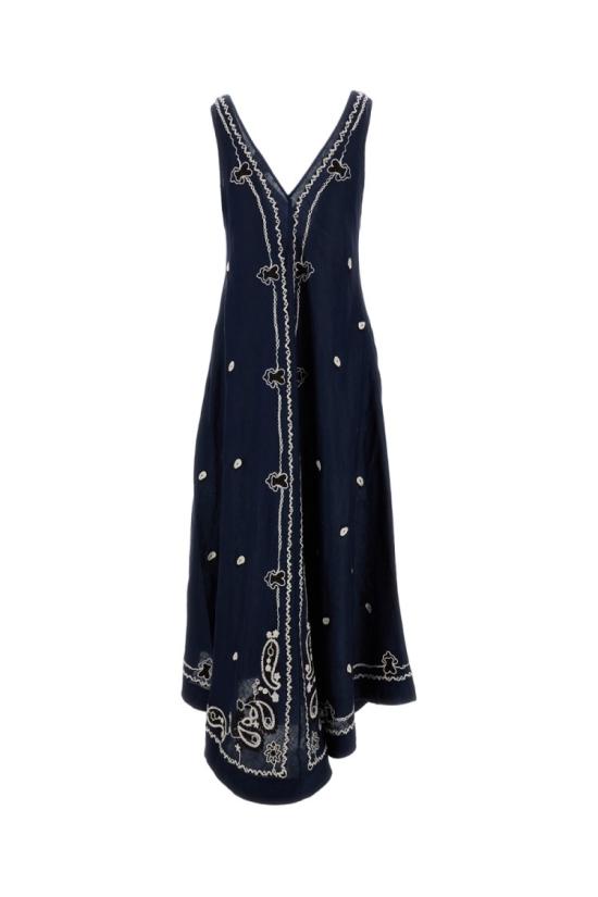 26SS 파로쉬 롱 원피스 D722502RBEACH26012 Blue - PAROSH