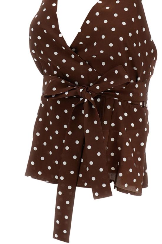 26SS 파로쉬 민소매 티셔츠 D313363SBILLO808 Brown - PAROSH
