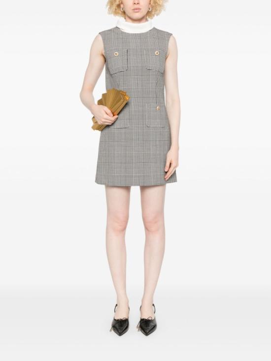 25FW 셀프 포트레이트 원피스 PF25 016SBW Grey - SELF PORTRAIT